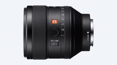 SONY 85MM F/1.4 GM LENS